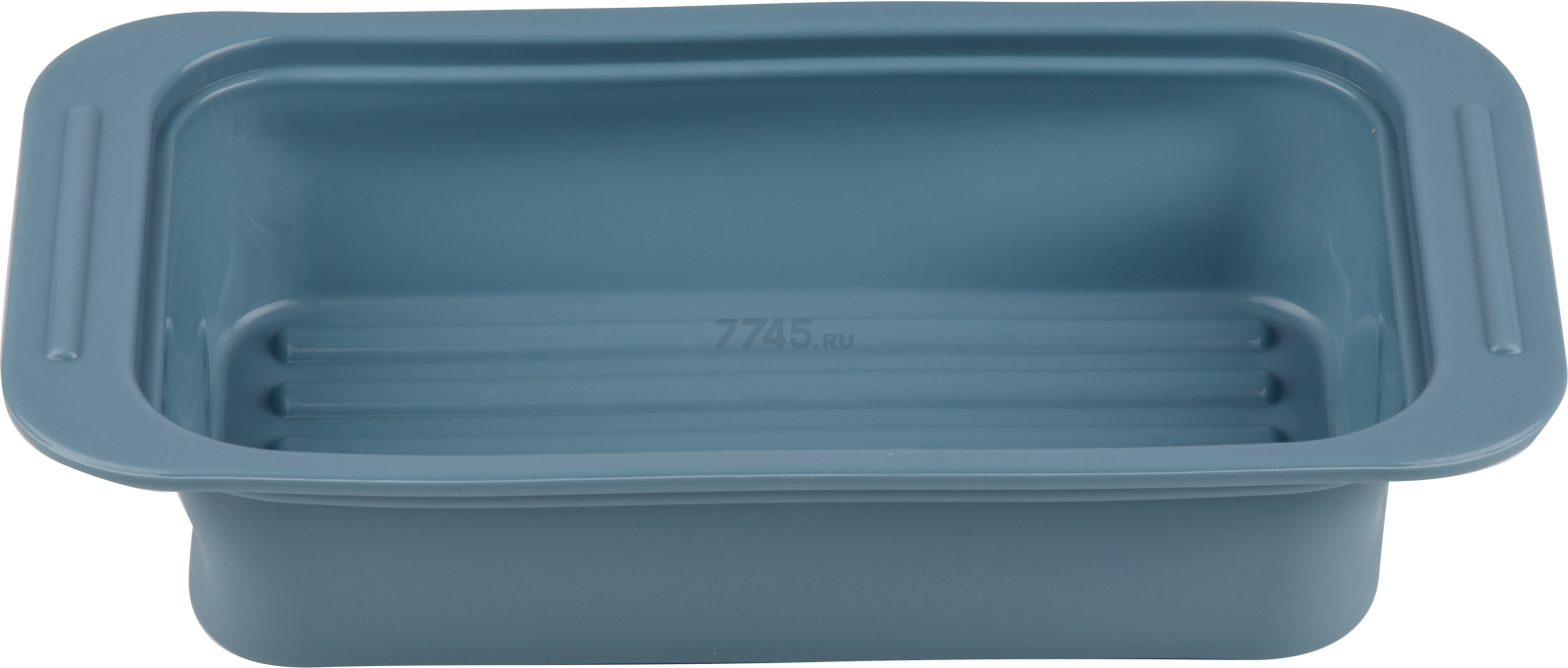 Форма для выпечки силиконовая прямоугольная 25х13,5х5 см PERFECTO LINEA Bluestone серо-голубой (20-013428)