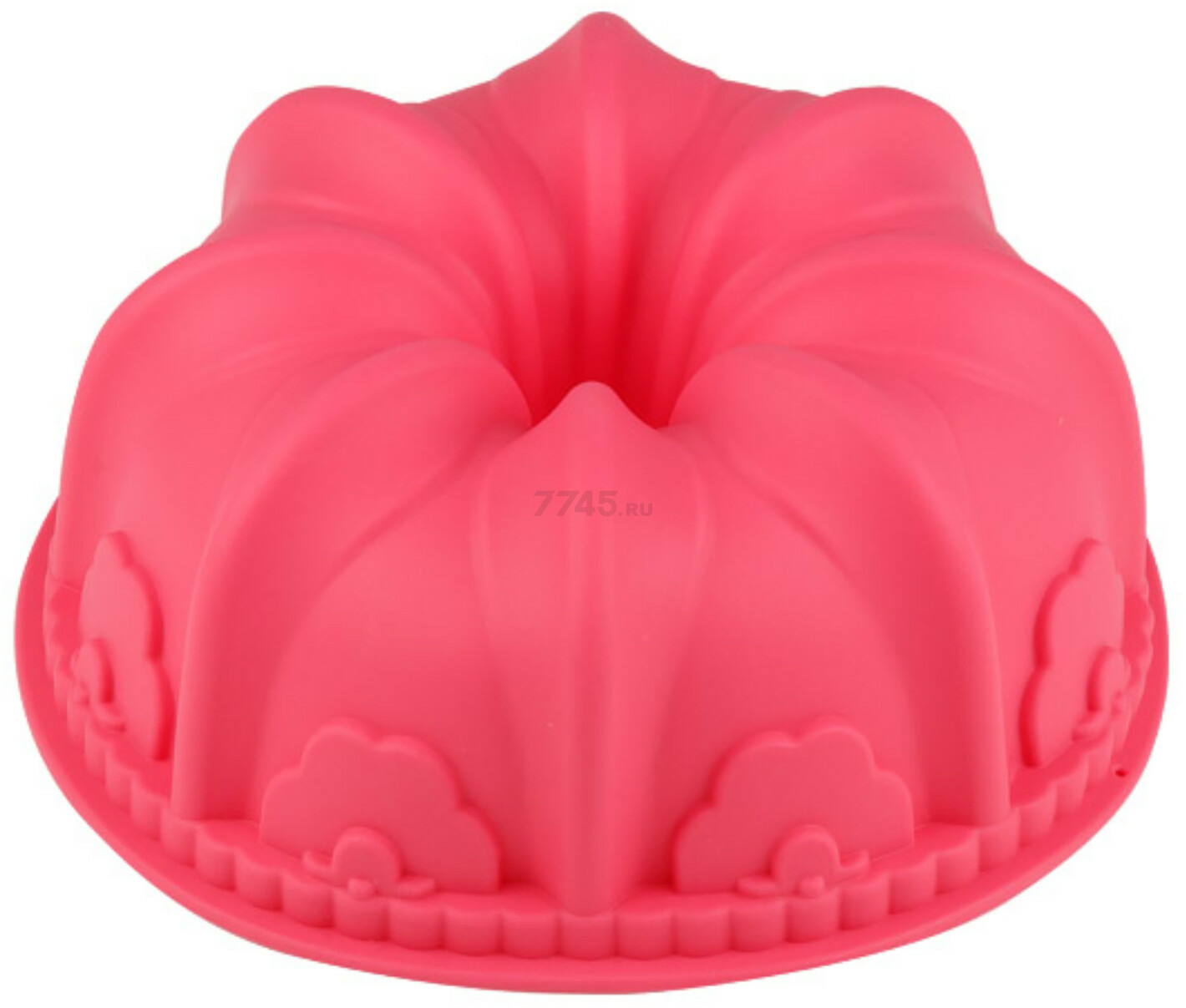 Форма для выпечки силиконовая французский кекс 22х9 см PERFECTO LINEA Fruit Dove розовый (20-002929)