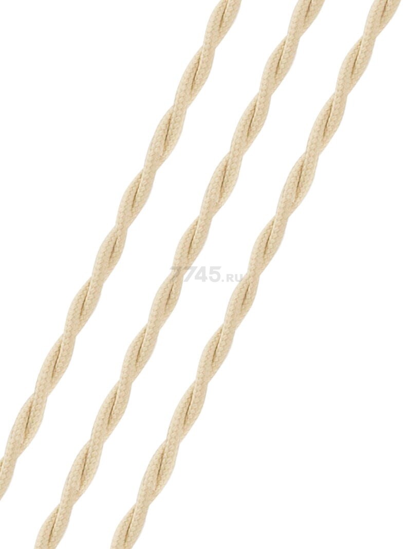 Провод 3х1,5 TDM Ретро 50 м бежевый (SQ2801-0113)