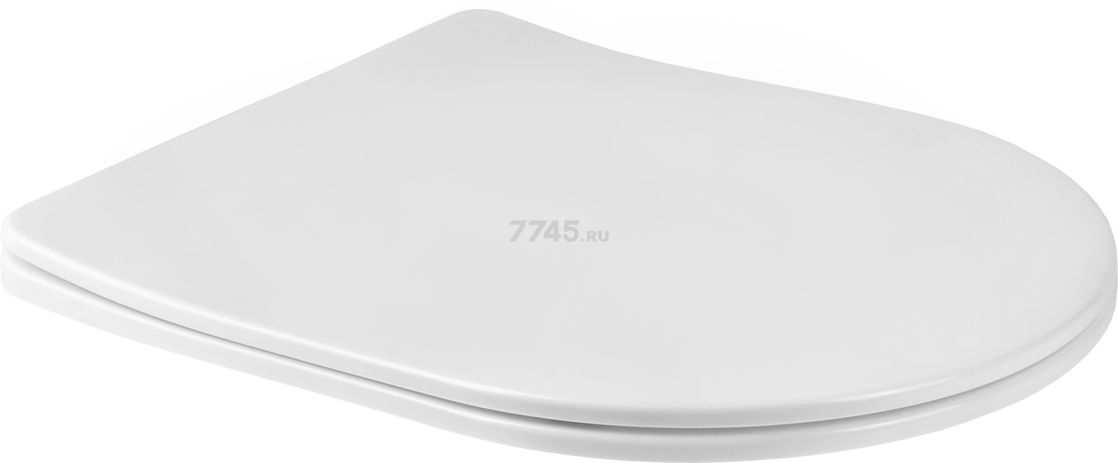Сиденье для унитаза AV ENGINEERING Grand белое (AVWHR211C) - Фото 2