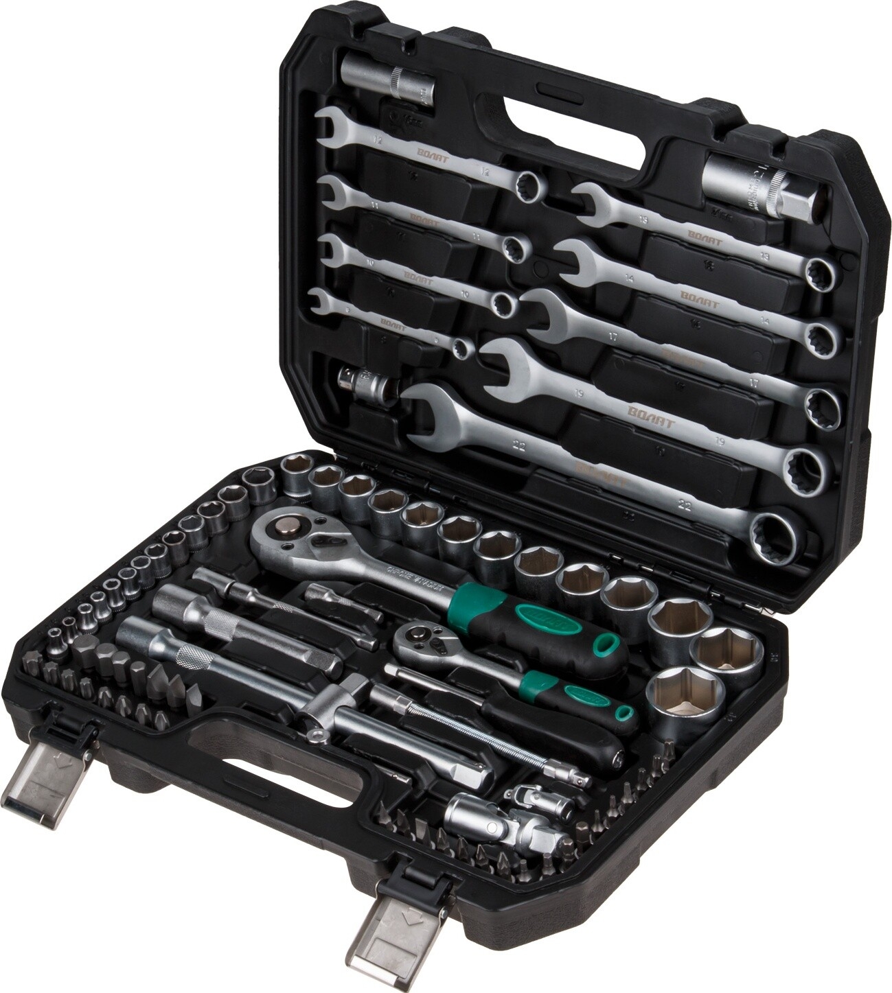 Набор инструментов 1/4", 1/2" 6 граней 82 предмета ВОЛАТ (18540-82) - Фото 3