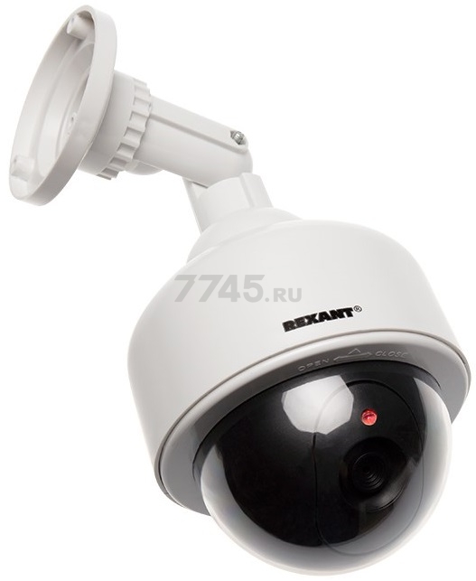 Муляж камеры видеонаблюдения REXANT белый (45-0200)