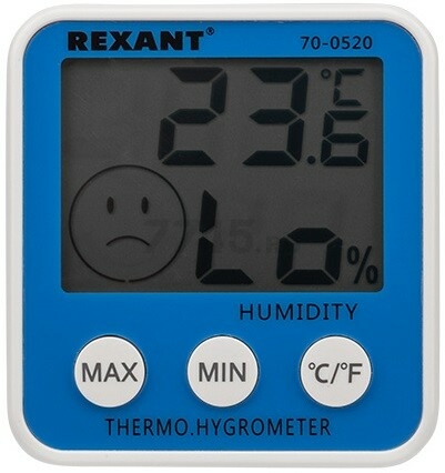 Термогигрометр электронный REXANT RX-108 (70-0520)