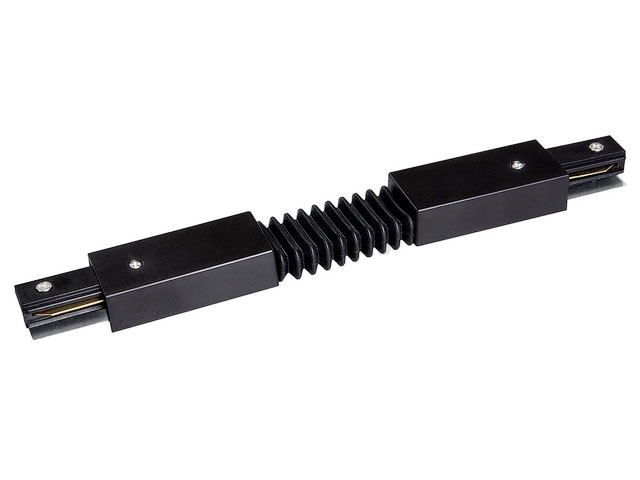 Коннектор для шинопровода PTR CF-BL гибкий JAZZWAY черный (5014732)