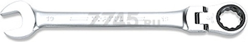 Ключ комбинированный 17 мм с поворотной трещоткой TOPTUL (AOAH1717)