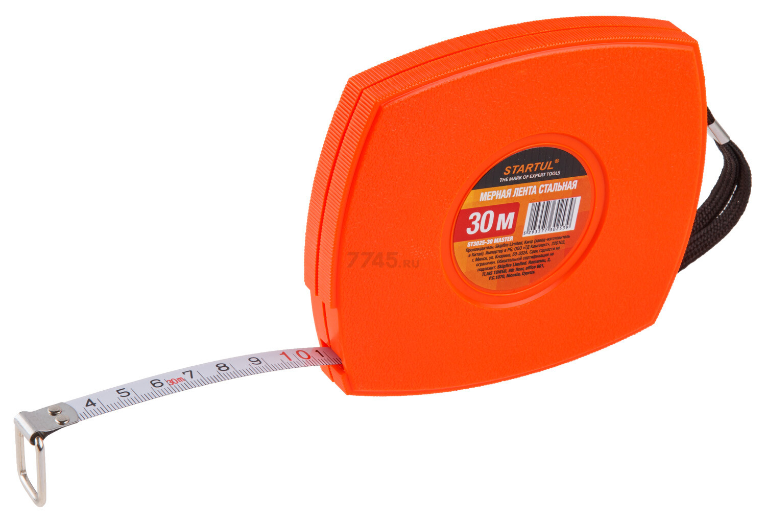 Лента мерная (рулетка геодезическая) 30 м STARTUL ST3025-30