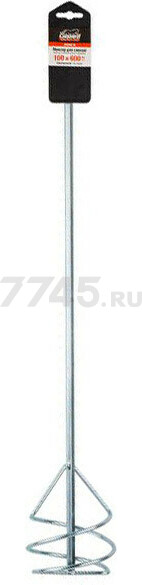 Насадка миксер 100х600 мм шестигранная GEPARD (GP4240-10) - Фото 2
