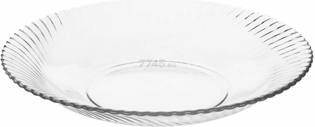 Тарелка стеклянная глубокая NORITAZEH Даймонд (401012T)