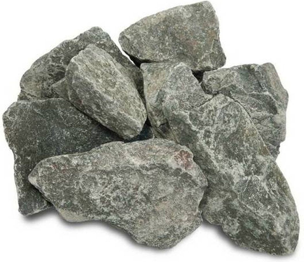 Камень для бани и сауны БАННЫЕ ШТУЧКИ Габбро-Диабаз колотый (03305)