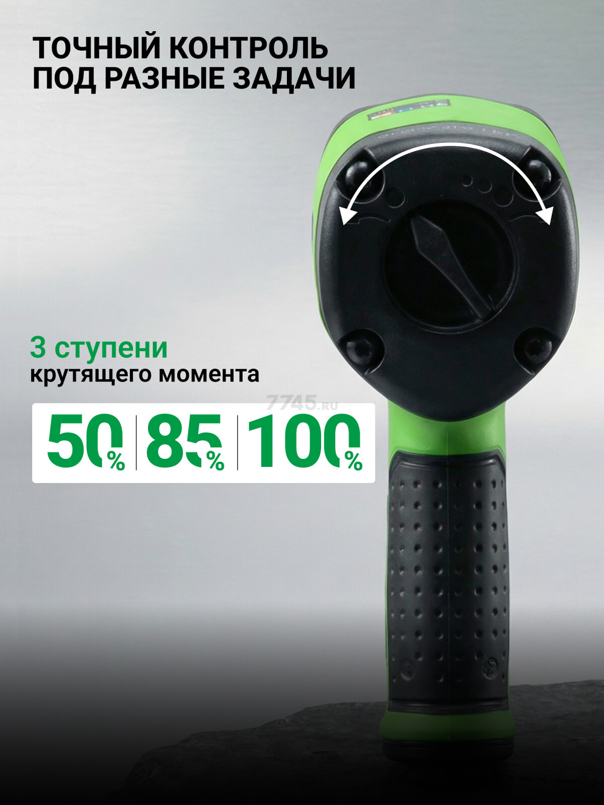 Пневмогайковерт ударный ECO AIW-980S - Фото 3