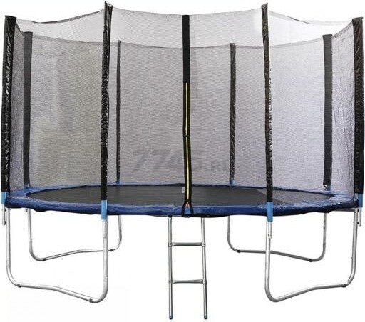 Батут ARIZONE D427 см с защитной сеткой и лестницей (80-140400)