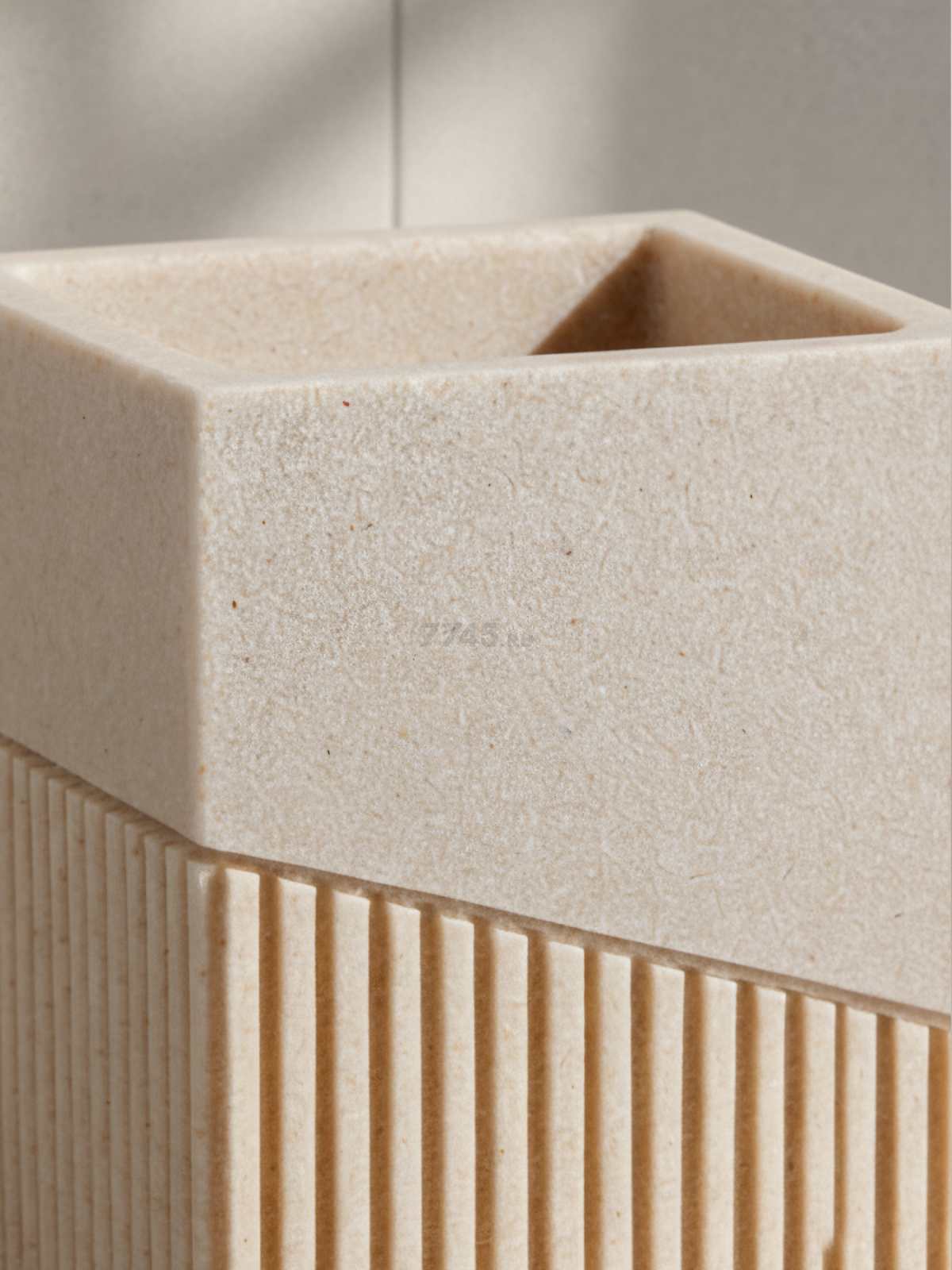 Стакан PERFECTO LINEA Element бежевый (35-618301) - Фото 2