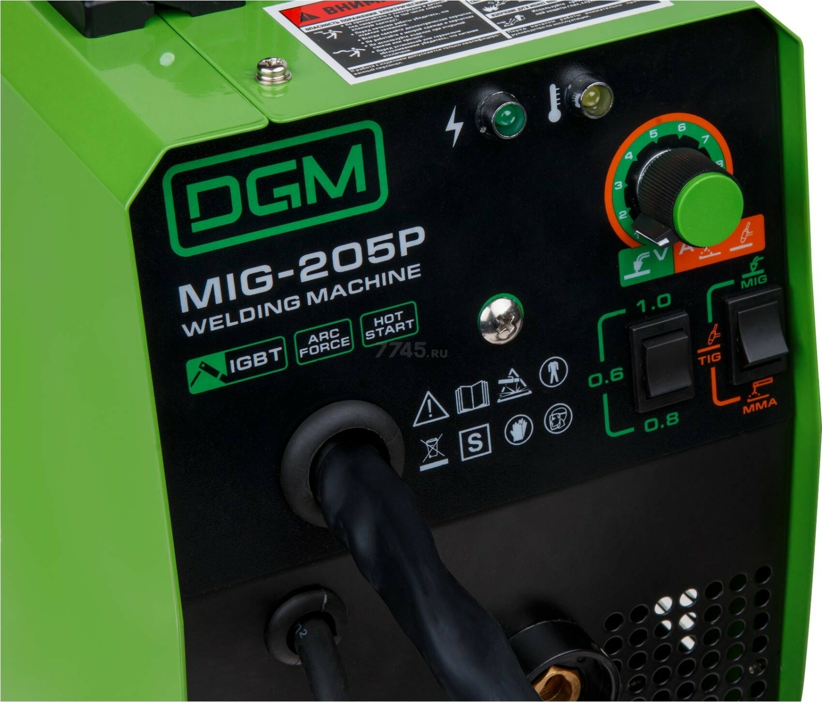 Полуавтомат сварочный DGM MIG-205P - Фото 3