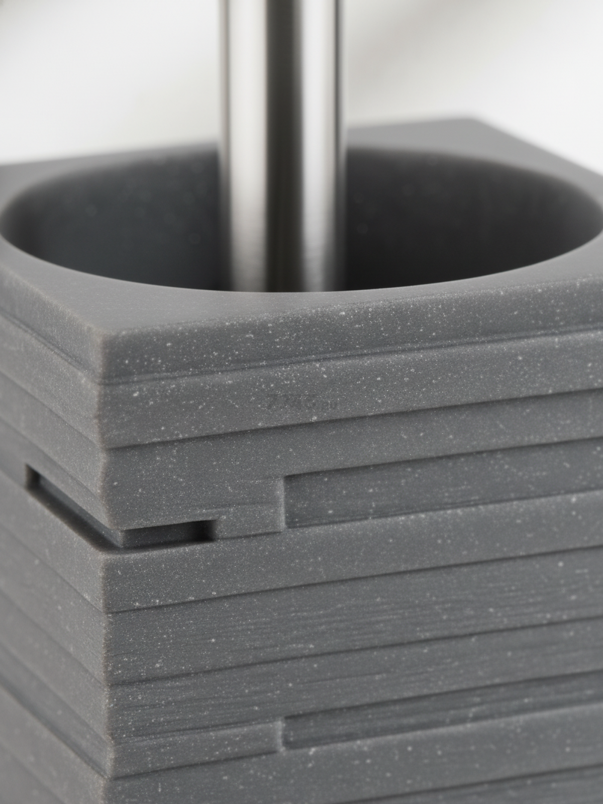 Ершик для унитаза PERFECTO LINEA Weathered Sand серый (35-151502) - Фото 2