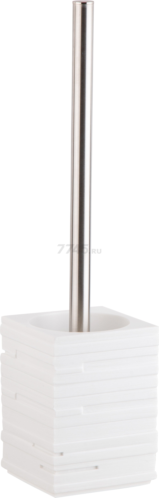 Ершик для унитаза PERFECTO LINEA Weathered Sand белый (35-151503) - Фото 8