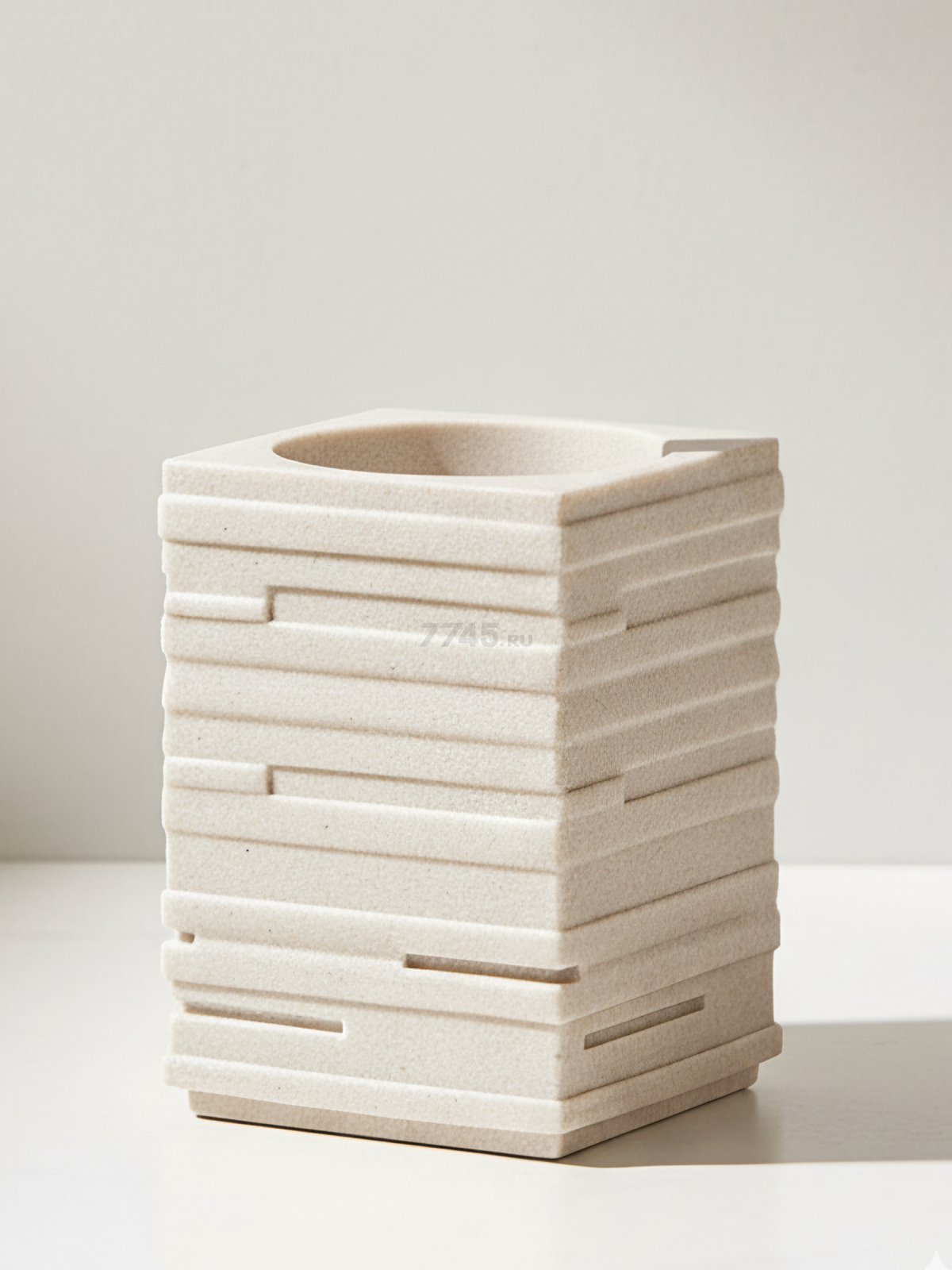 Ершик для унитаза PERFECTO LINEA Weathered Sand бежевый (35-151500) - Фото 3