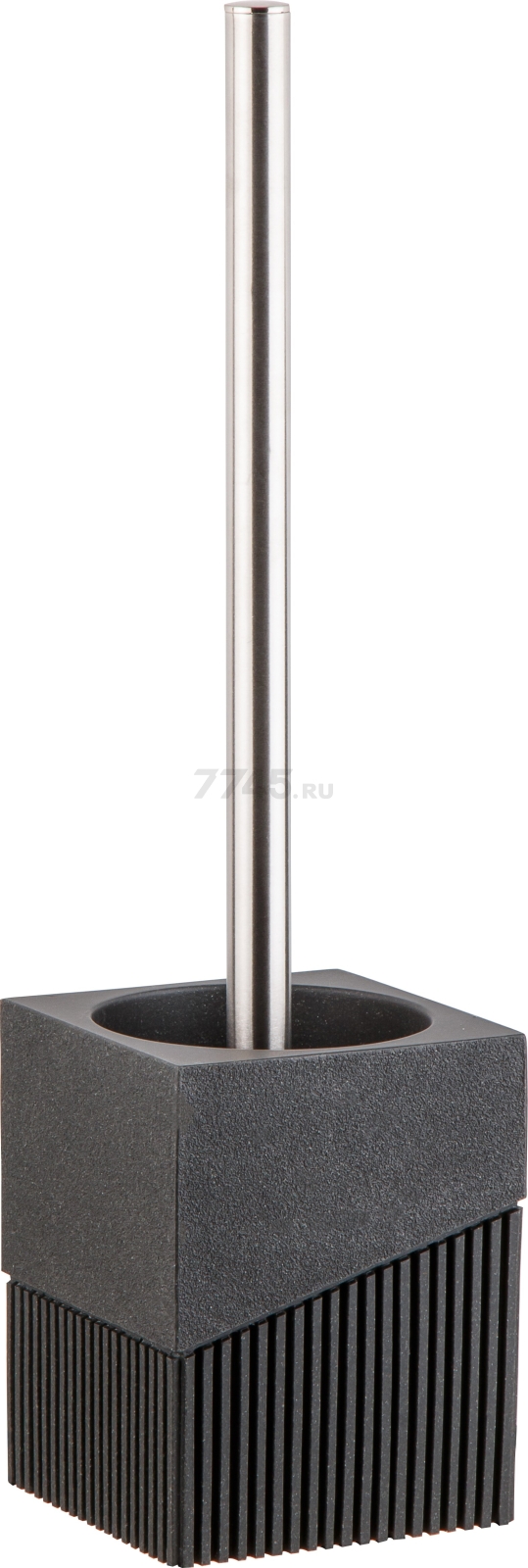 Ершик для унитаза PERFECTO LINEA Element черный (35-618503) - Фото 9