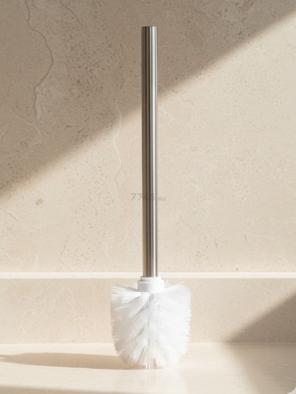 Ершик для унитаза PERFECTO LINEA Element белый (35-618502) - Фото 4
