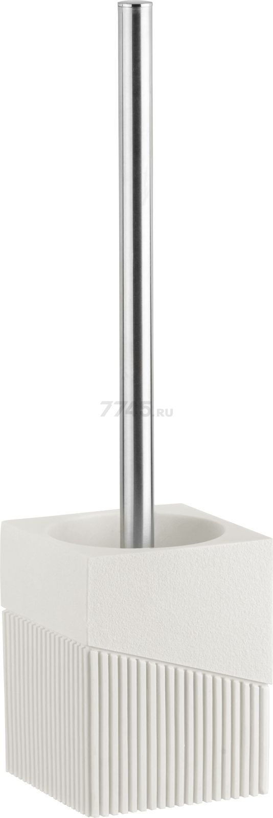 Ершик для унитаза PERFECTO LINEA Element белый (35-618502) - Фото 9