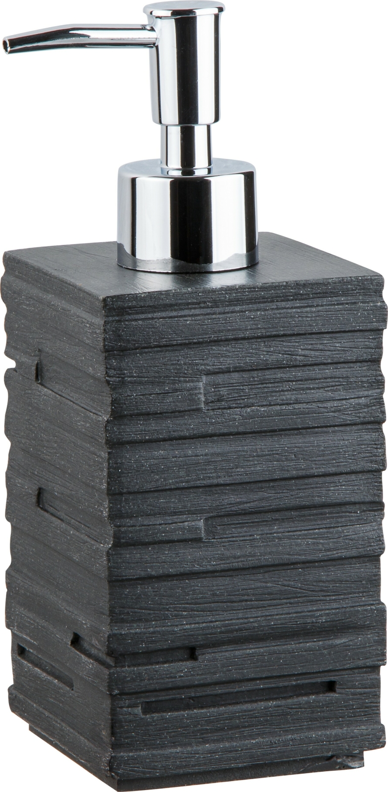 Дозатор для жидкого мыла PERFECTO LINEA Weathered Sand черный (35-151101)