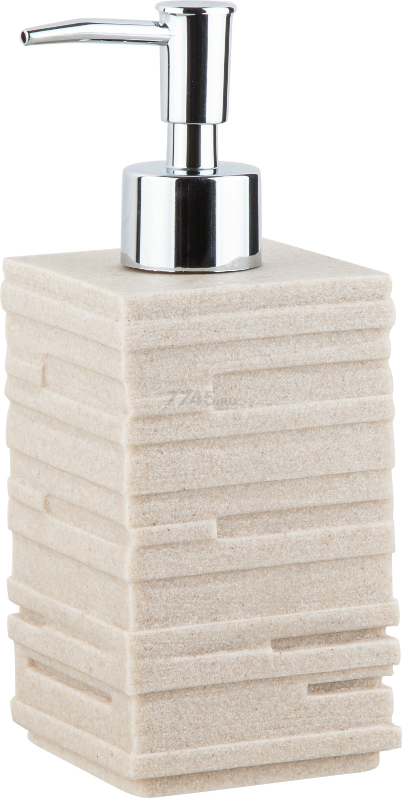Дозатор для жидкого мыла PERFECTO LINEA Weathered Sand бежевый (35-151100)