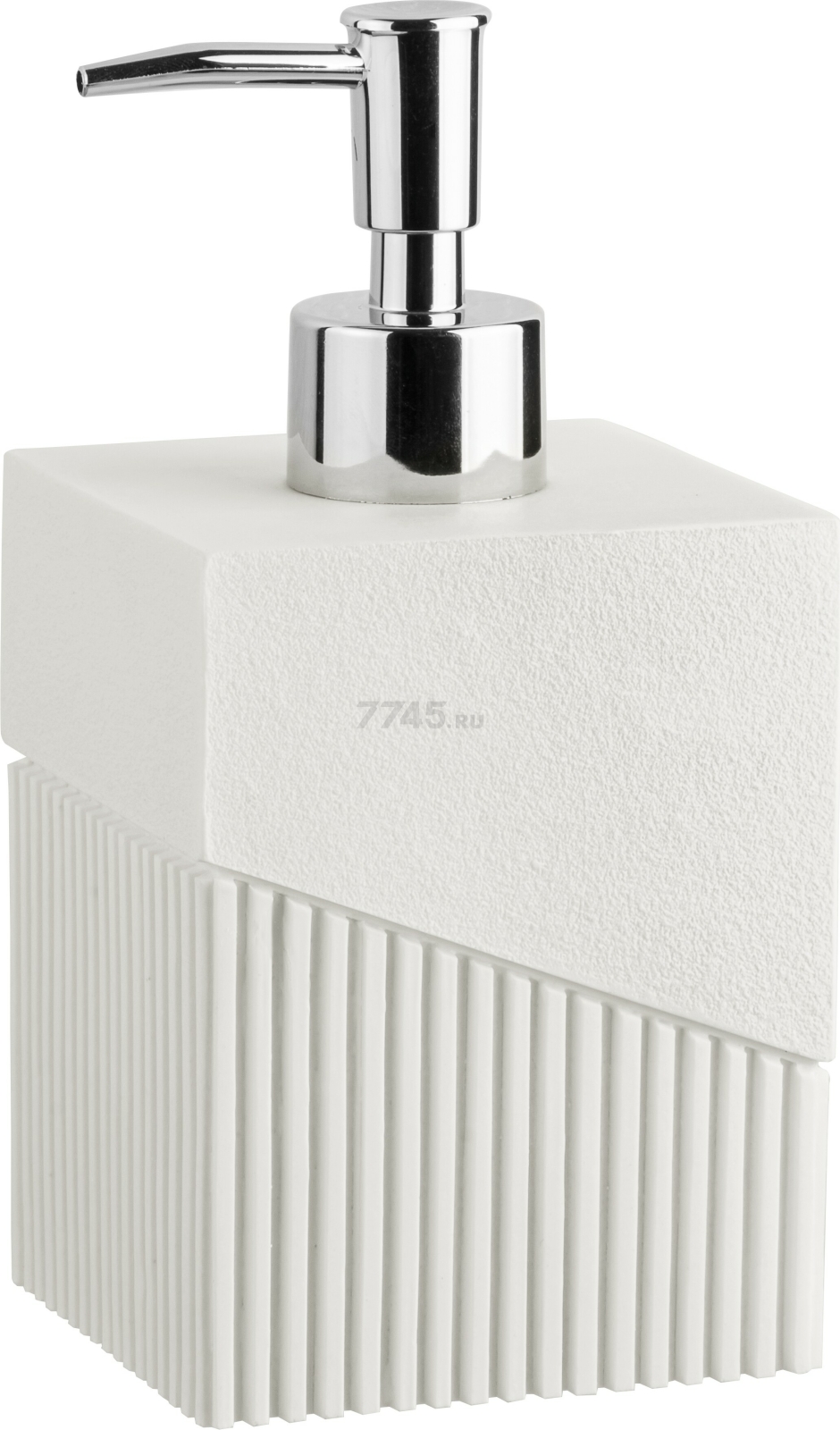 Дозатор для жидкого мыла PERFECTO LINEA Element белый (35-618102)