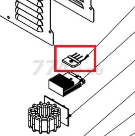 Мост диодный для сварочного аппарата DGM ARC-205 (30609345)