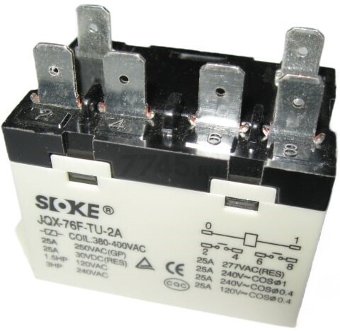 Реле для пушки тепловой ECOTERM EHR-05-1B, 05-3B, 09-3B (BG-C5/3-16)