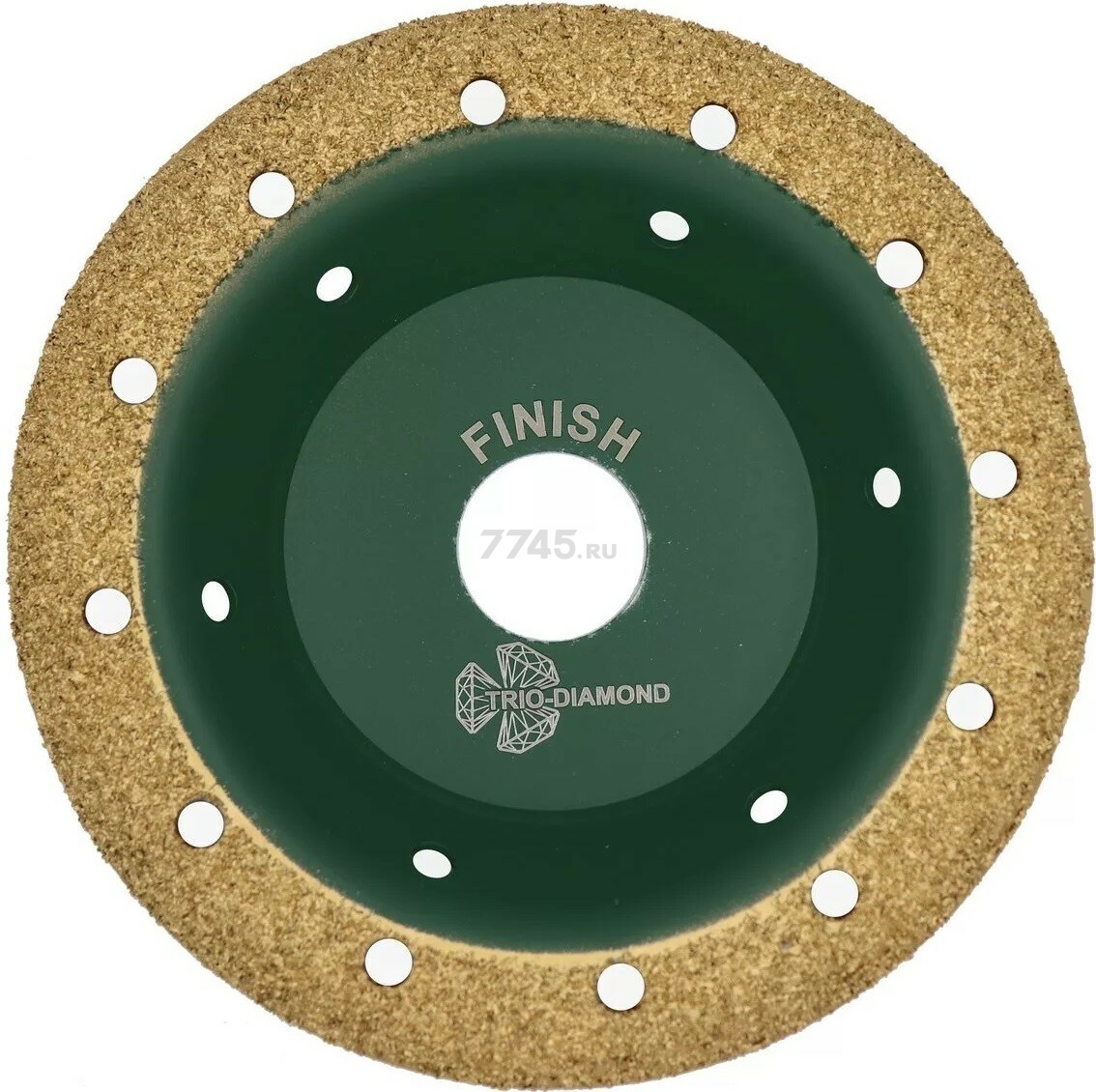 Чашка твердосплавная шлифовальная 125х22,2 мм круглая TRIO-DIAMOND №5 Finish (390105)