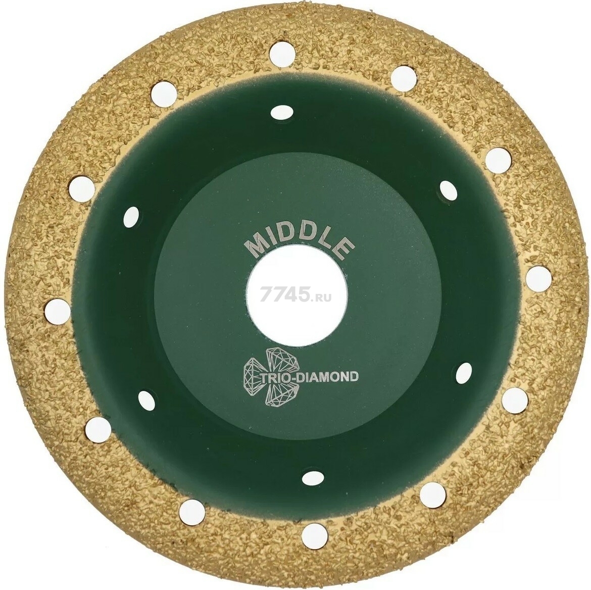Чашка твердосплавная шлифовальная 125х22,2 мм круглая TRIO-DIAMOND №3 Regular (390103)