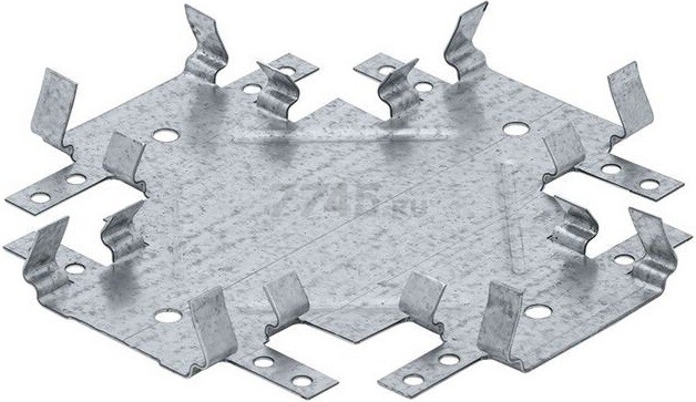 Соединитель одноуровневый краб KNAUF для ПП-профиля 60х27 (345759) - Фото 2