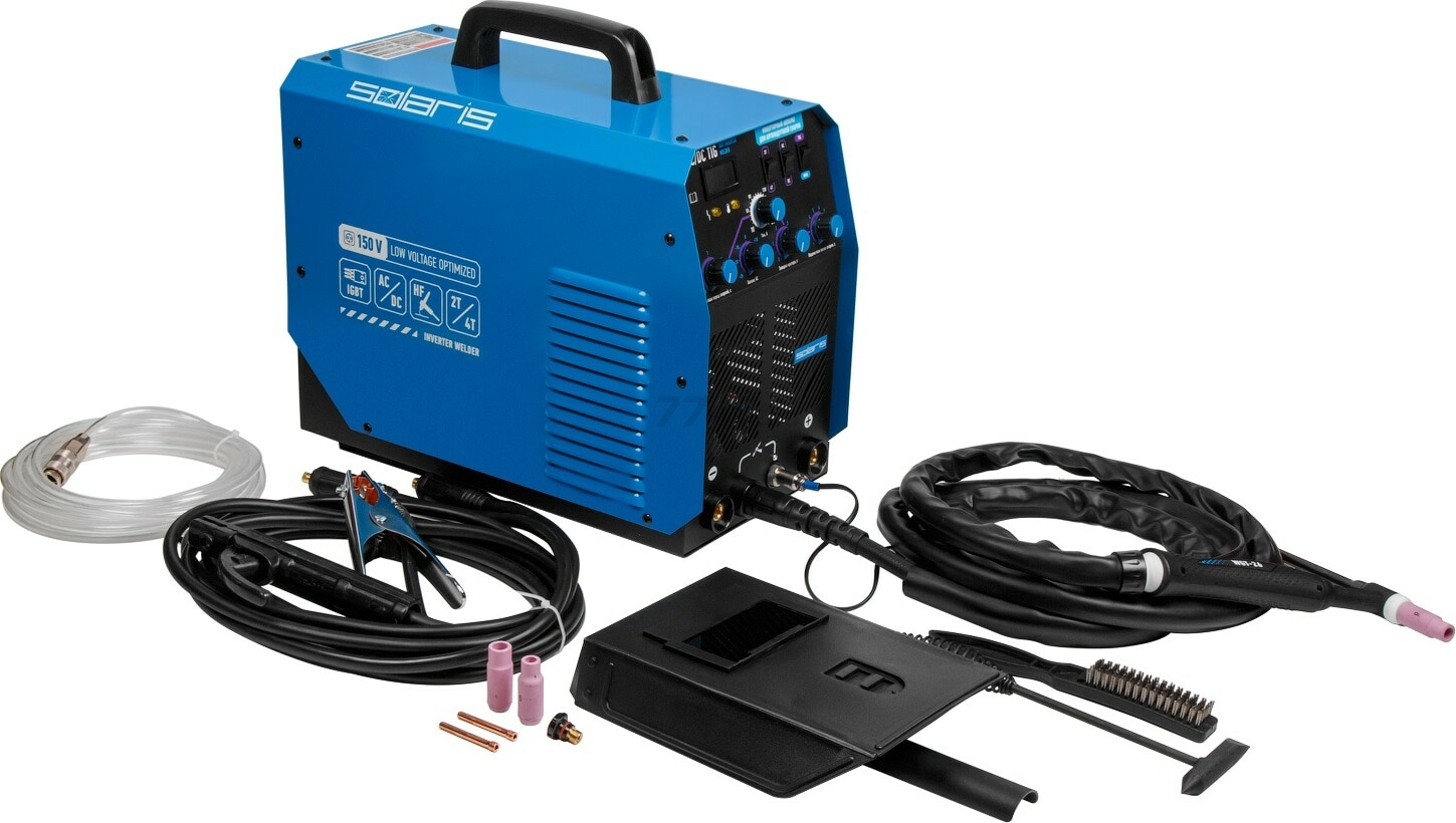 Инвертор сварочный SOLARIS TIG-220 AC/DC (TIG-220ACDC) - Фото 5