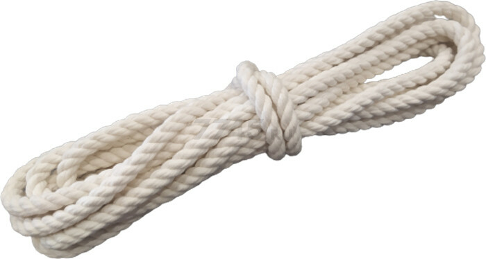 Веревка хлопковая декоративная TRUENERGY Rope Cotton 8 мм х 10 м (12404)