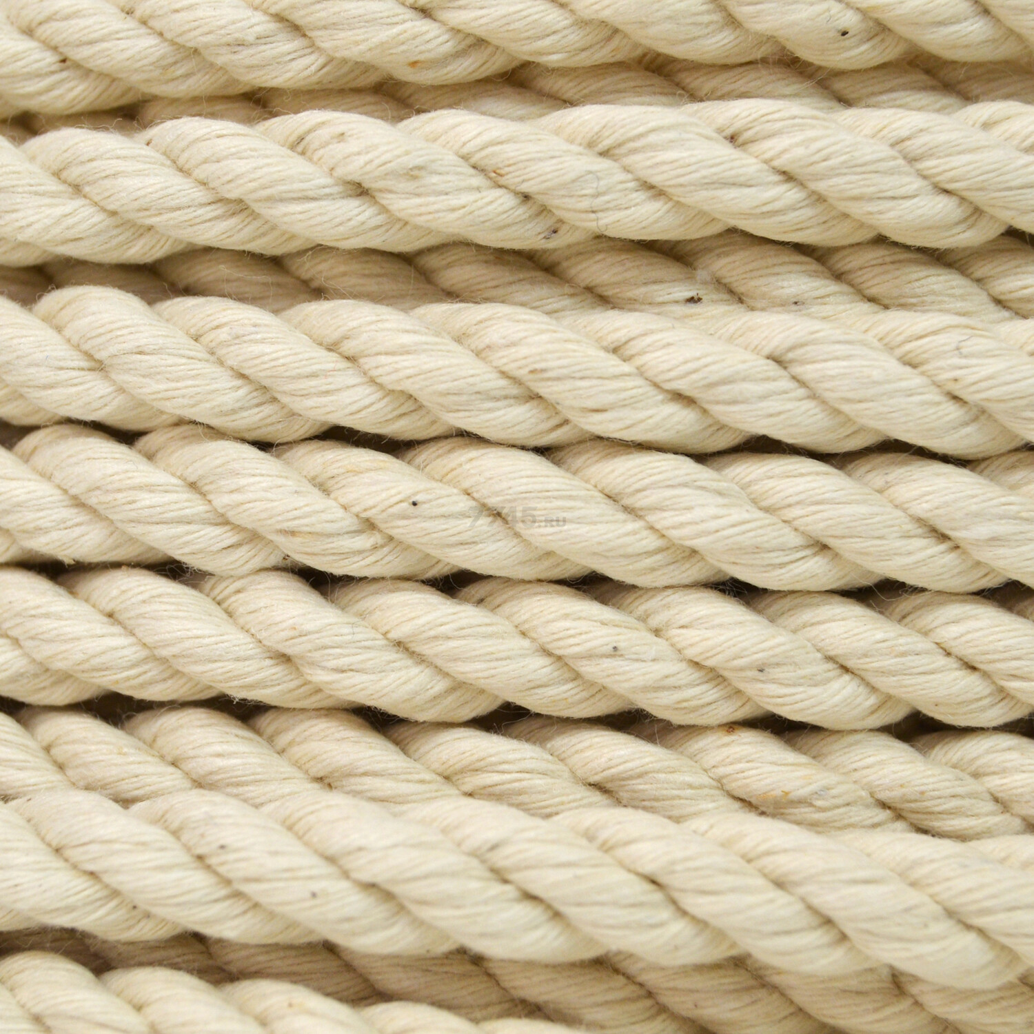Веревка хлопковая декоративная TRUENERGY Rope Cotton 8 мм х 20 м (12405) - Фото 2