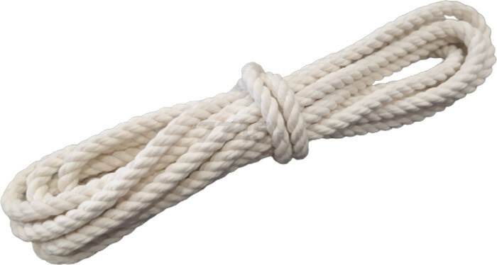 Веревка хлопковая декоративная TRUENERGY Rope Cotton 6 мм х 10 м (12401)