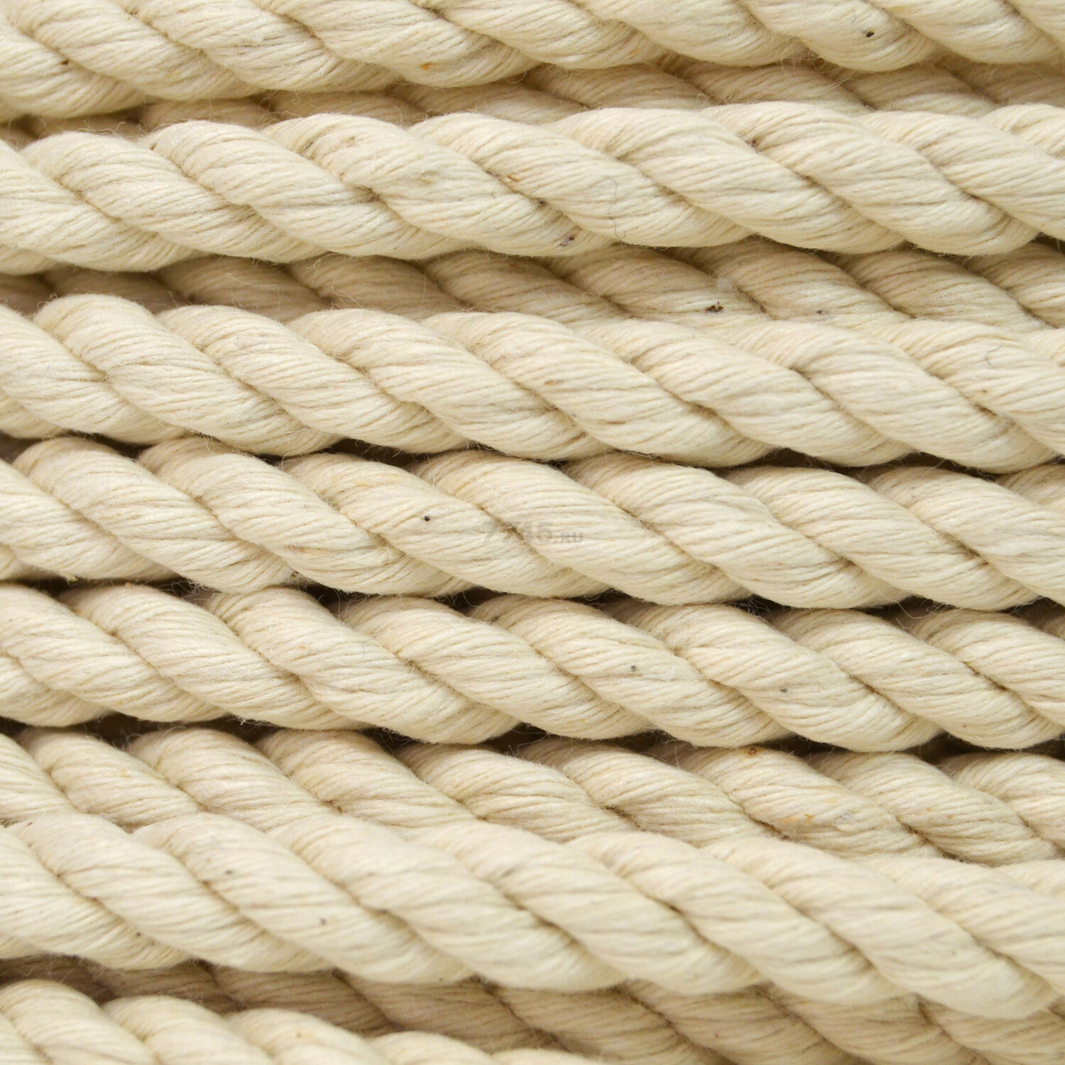 Веревка хлопковая декоративная TRUENERGY Rope Cotton 6 мм х 10 м (12401) - Фото 2