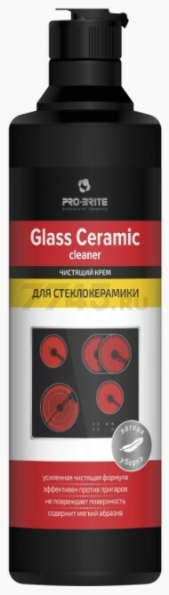 Средство чистящее PRO-BRITE Glass Ceramic Cleaner для стеклокерамики 0,5 л (1505-05)