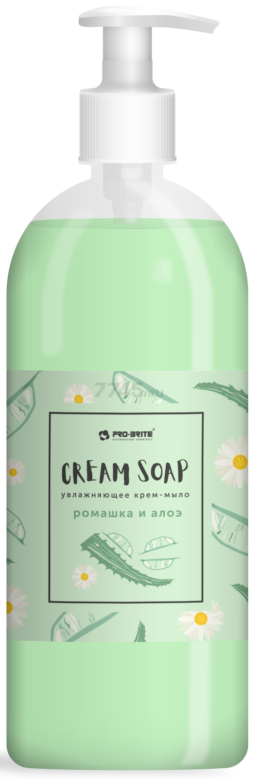 Крем-мыло жидкое PRO-BRITE Cream Soap Standard Ромашка и алоэ 1 л (1090-1)