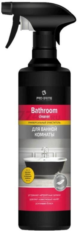 Средство чистящее для ванны PRO-BRITE Bathrooom Сleaner 0,5 л (1570-05)