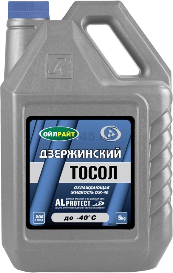Тосол OILRIGHT Дзержинский ОЖ-40 5 кг (5038/п)