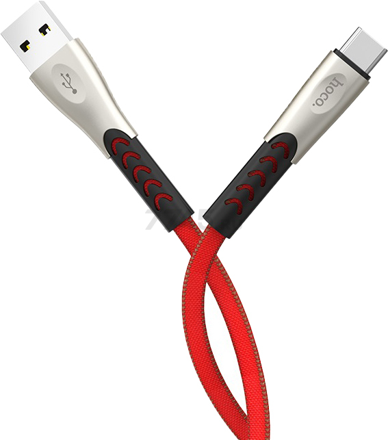 Кабель HOCO U48 Superior speed USB-C красный - Фото 2