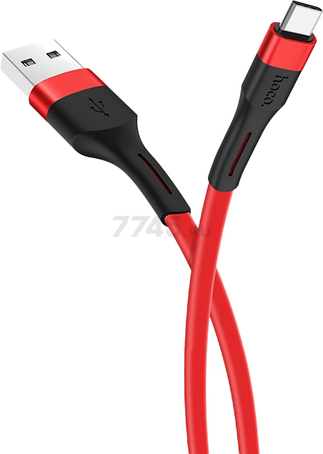 Кабель HOCO X34 Surpass USB-C красный - Фото 3