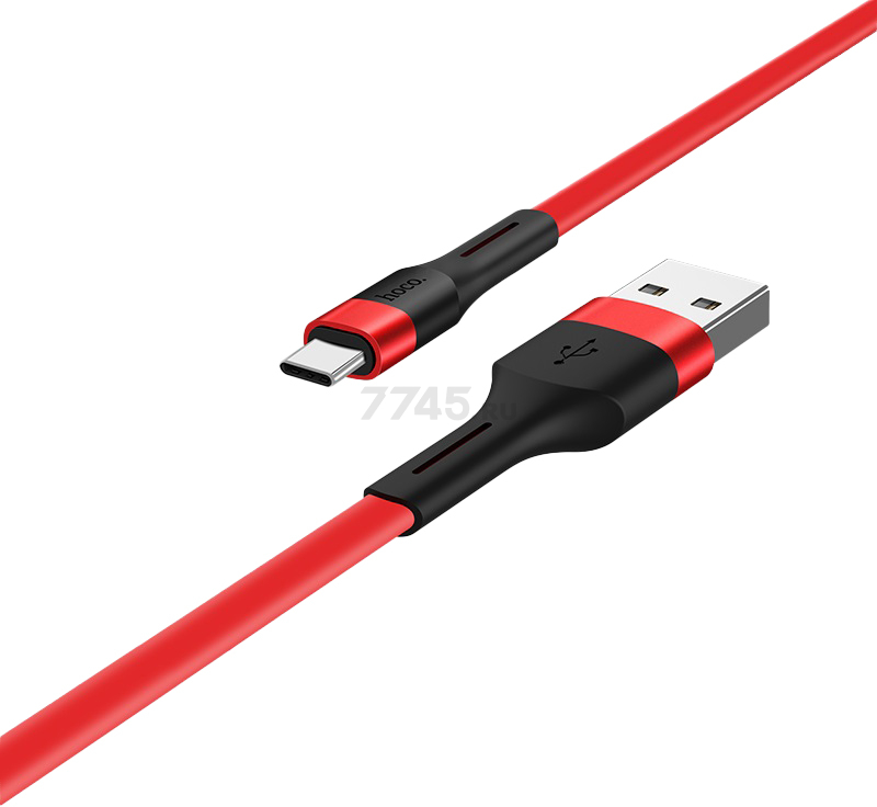 Кабель HOCO X34 Surpass USB-C красный - Фото 2