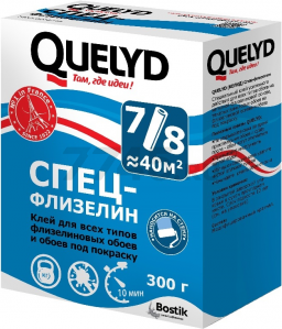 Клей обойный QUELYD Спец-флизилин клей 0,3 кг