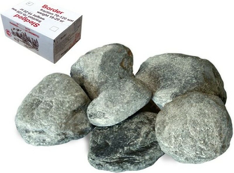 Камень для бани и сауны ARIZONE Родингит обвалованный 20 кг (62-102002)