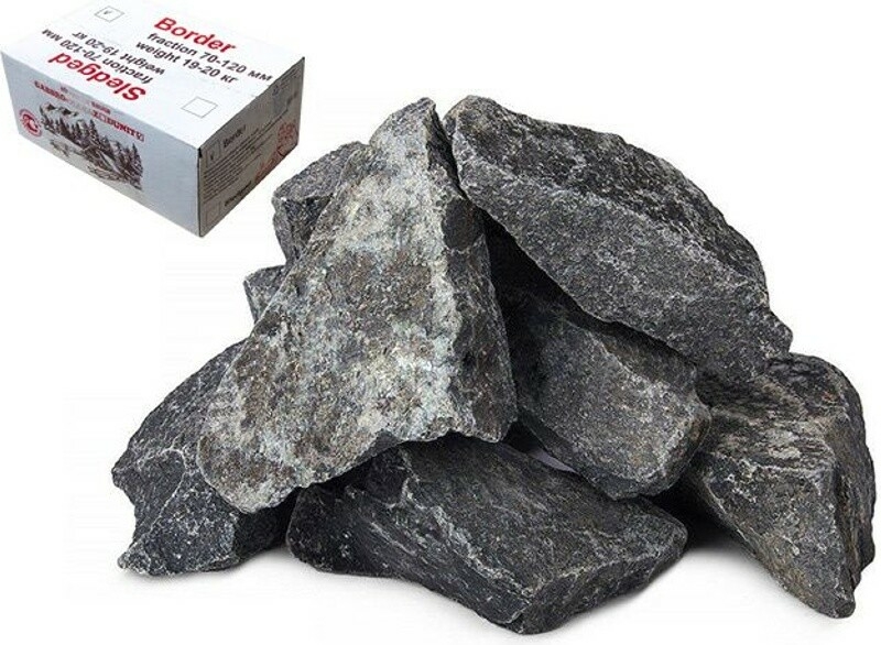Камень для бани и сауны ARIZONE Базальт колотый 20 кг (62-102005)