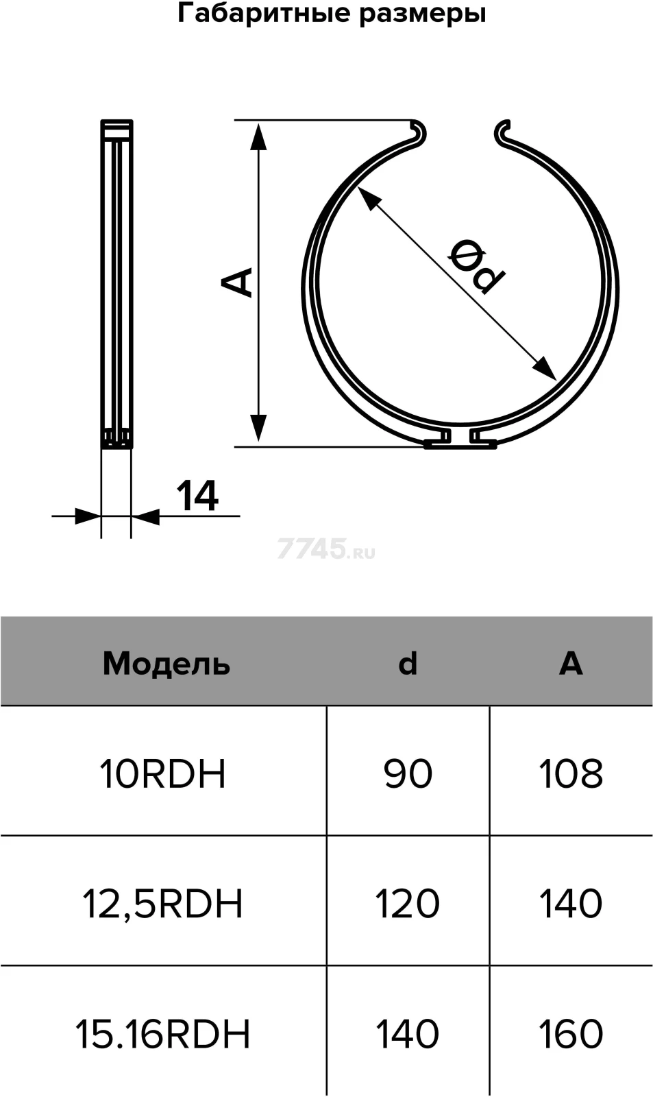 Крепление воздуховода круглых каналов ЭРА 12,5ДКП - Фото 9