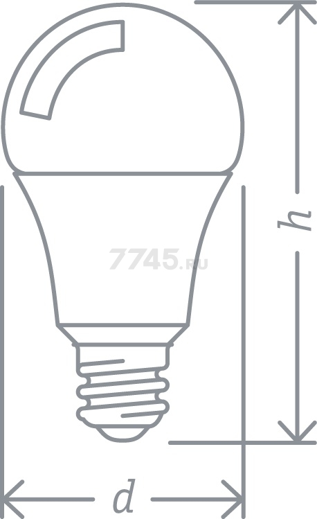 Лампа светодиодная Е27 NAVIGATOR A60 10 Вт 4000К NLL-A60-10-12/24-4K-E27 (20641) - Фото 3