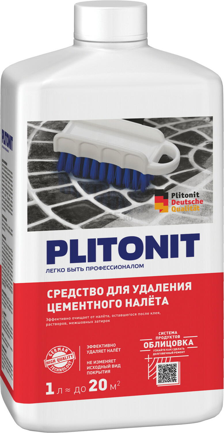 Средство для удаления цементного налета PLITONIT 1 л