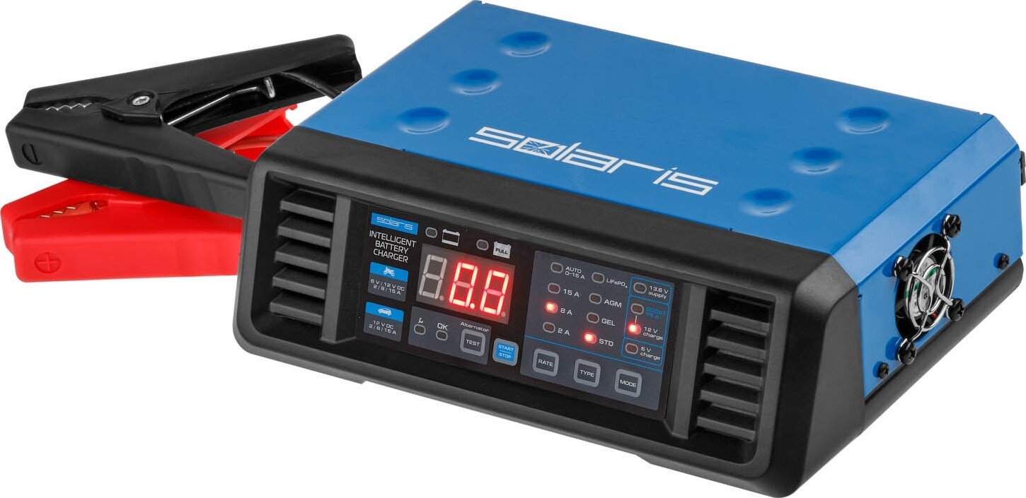 Устройство зарядное SOLARIS CH-161 Digital (CH161D11) - Фото 9